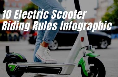 10 Electric Scooter Riding Rules. An Infographic by Noble Urban