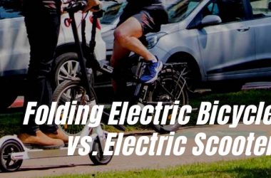 electric scooter and electric folding bike