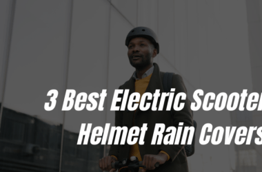 electric scooter helmet rain covers