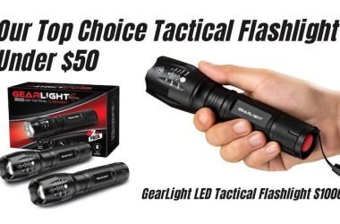 GearLight LED Tactical Flashlight S1000 1 electric bike