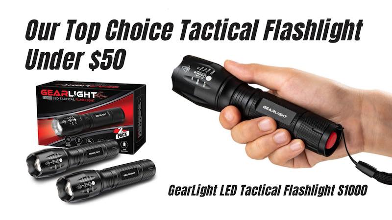 GearLight LED Tactical Flashlight S1000 1 electric bike