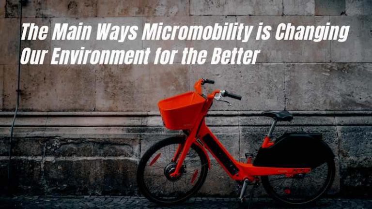 THE MAIN WAYS MICROMOBILITY 1 electric bike