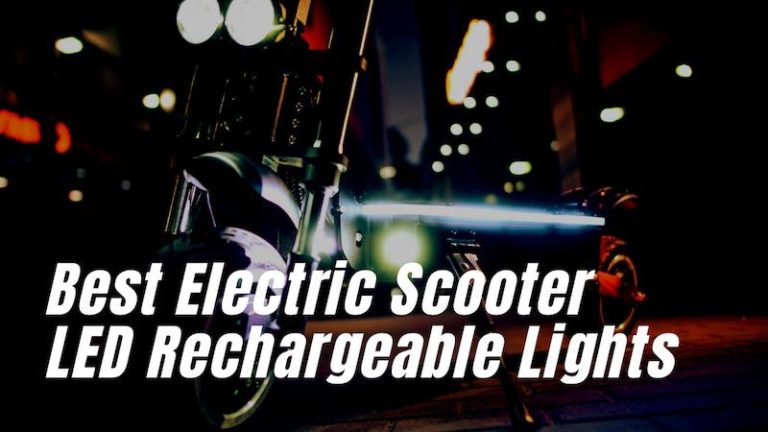 E scooter LED Lights electric bike