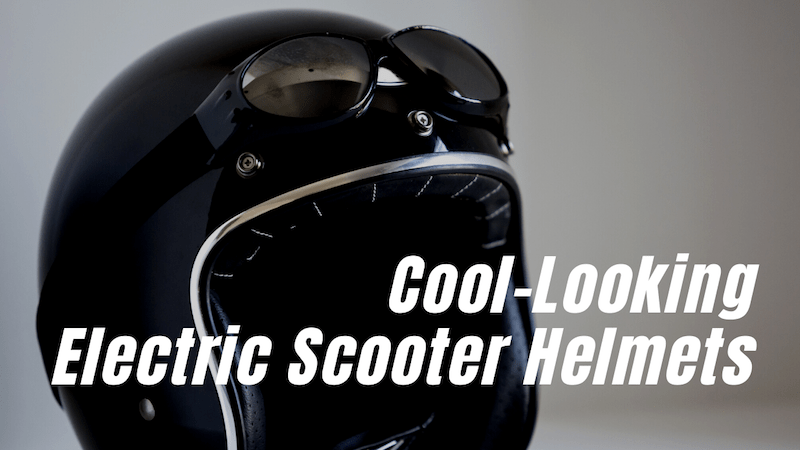 cool-looking electric scooter helmets