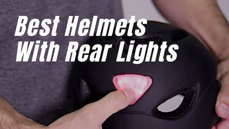 Helmet Rear Lights electric bike